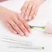 PAGOW 5-Piece White Nail Whitening Pencils Set with Cuticle Pusher - DIY French Manicure Supplies & Nail Art Decoration Tool - Buy Online on GoSupps.com