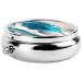 Cartoon Blue Sea Waveround Pill Box | 3 Compartment Organizer | Portable Travel Pill Case - Buy Online on GoSupps.com
