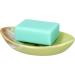Buy Lemon Yellow Ceramic Soap Dish with Self Draining Tray Perfect for Bathroom & Kitchen | International Shipping Available - Buy Online on GoSupps.com