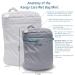 Kanga Care Mini Wet Bag | Seam Sealed Waterproof 3D Dimensional for Baby Cloth Diapers | Ideal for Travel, Beach, Pool, Gym, Swim | Clover - Buy Online on GoSupps.com