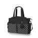 KADUNDI Baby Diaper Bag Shoulder Strap and Portable Waterproof and Large Capacity for Mom Black