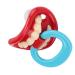 Silicail Baby Pacifier - Funny Sound Wall Design & Flat Nipple for Better Suction - International Shipping Available - Buy Online on GoSupps.com