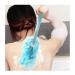 3 Pack Long Handle Bath Brush for Exfoliating Skin - Nylon Mesh & Soft Sponge - Men and Women - Blue, Pink, White - Buy Online on GoSupps.com