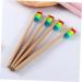 FRCOLOR 36 Pcs Bamboo Handle Toothbrush Set | Soft Oral Care Tools for Maternity & Gum Protection | Eco-Friendly Teeth Cleaning - Buy Online on GoSupps.com