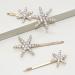 Limtula Lovely Hair Clip for Girls -slip Hair Barrettes for Teenagers Star Shape Hot Girls One Word Hair Pin Silver - Buy Online on GoSupps.com