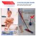5 Pack Transparent Pee Guards for Kids and Adults - Potty Training Toilet Splash Guard with Upgraded Super Stickiness - Buy Online on GoSupps.com