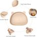 BPA-Free Baby Weaning Set | 5-Piece Silicone Feeding Set for Easy Clean & Non-Slip Toddler Tableware in Beige - Buy Online on GoSupps.com