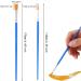 60 Pcs Paint Brushes Set for Detail Painting - Round & Flat Brushes - Bulk Pack - Buy Online on GoSupps.com