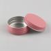 Zeoabsy 10ml Pink Aluminum Screw Can - 10 Pieces Empty Tin Cans for Cosmetics Candles & Ointments with 5 Spoons & 1 Label | Ideal for International Shipping - Buy Online on GoSupps.com