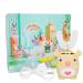 Topyond electrical toothbrush U-shaped toothbrush cartoon-in-song design waterproof 5 cleaning modes electrical toothbrush for children (child)