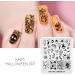 KADS Halloween Nail Art Stamping Kit - Pumpkin Ghost Skull Bat Image Plates (HA007) - Buy Online on GoSupps.com