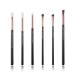 Jessup make-up eye brush set cosmetics make-up eyes brush set foundation powder eyeshadow 6 pc black / rose gold T161 B-black / rose gold