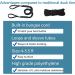 Bungee Dock Lines 4-5.5 ft Blue - Pack of 4 | Boat Shock Absorb Dock Tie Mooring Rope & Accessories - Buy Online on GoSupps.com