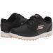 Skechers Women's 123027 Sneaker - Black Leather with Rose Gold Trim | Stylish Comfort | International Shipping Available - Buy Online on GoSupps.com