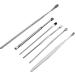 2sets Ear Wax Pickers Stainless Steel Earpick Wax Remover Curette Ear Pick Cleaner Ear Cleaner Spoon Care Ear Clean Tool - Buy Online on GoSupps.com