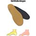 Buy Green FEET 3mm Orthopedic Shoe Insoles for High Arches - Handmade in Germany - Size 43/44 EU - Comfort & Support for Hollow Feet - Buy Online on GoSupps.com