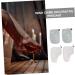 FRCOLOR Foot Cover 2 Pairs Gloves disposable booties accessories mittens Paraffin Mitts paraffin wax for feet wax dip for hands paraffin accessories paraffin glove care liner 28x20cm Grey - Buy Online on GoSupps.com