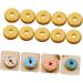 Uonlytech 20 Pcs Donut Decoration Blush Decor Bling Decor Lovely Ornament Child Accessories Earth Tones - Buy Online on GoSupps.com