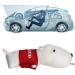 KIMISS Bamboo Charcoal Air Purifier - Cartoon Dog Design Car Freshener & Deodorant - Black & Red - Eco-Friendly Air Purification - Buy Online on GoSupps.com