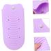Heat Resistant Hair Curler Insulation Pouch - Silicone Travel Storage Bag for Curling Iron - 20x10cm Purple - Buy Online on GoSupps.com