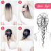 Topsy Tail Hair Loop Styling Tool Set with 10 Hair Ties - Pink & Red - Buy Online on GoSupps.com
