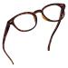Readerest Round Blue Light Blocking Reading Glasses (Tortoise 3.75 Magnification) - Anti Glare Anti Eyestrain UV Protection - Fashionable for Men and Women