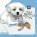 Belcka Teddy Bear Dog Toy with Squeaker - Durable Plush Toy for Small to Medium Dogs - Ideal Puppy Soft Toy with Crinkle Paper - Perfect Dog Birthday Gift - Buy Online on GoSupps.com