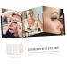 FOMIYES 2 Sets Double Eyelid Sticker Boob Tape Double Sided Eye Lift Strips Creative Invisible Eyelid Tape 3.5x2.4x0.1cmx2pcs Blackx2pcs - Buy Online on GoSupps.com