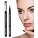 Brow Definers Portable Eyebrow Contouring Pencils with 4 Tips Everyday Women Cosmetics for Eyes for Home Working Traveling Gathering Dating Suanq 2#maroon/Dark Brown - Buy Online on GoSupps.com