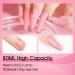 Rosalind Pink Poly Nail Gel 80ml - Pearl Pink Nail Extension Gel for Beginners & Professionals | Quick Building Acrylic Nail Gel for DIY & Salon Use - Buy Online on GoSupps.com