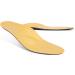 Foot Morning Deluxe | High-Quality Orthopedic Leather Shoe Inlays for Flat Feet Midfoot Pain & Plantar Fasciitis (41 EUR Men) - Comfort & Support - Buy Online on GoSupps.com