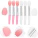 Angoily Eyeshadow 2 Sets Lip Stick Dust Cosmetics Lip Brush Lip Lip Applicator Silicone Scrubber for Lip Balm Brush Tool Lip Exfoliator Brush Makeup Set Miss Girl - Buy Online on GoSupps.com