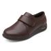 NVBHOF Men s Diabetic Orthopedic Slippers with Memory Foam Hook and Loop Extra Wide Closed Toe Soft Indoor Shoes for Elderly Swollen Feet Plantar Fasciitis (Color : Brown Size : 12)