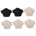 FRCOLOR 6 Pairs Heel Cushion Inserts for Women Shoes Shoe Heel Protectors Bag Cushion Pad Heel Pads for Shoes That are Too Big Women's Sponge Adhesive Grinding Feet Gel