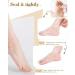 Lot de 100 chaussettes en plastique pour p dicure des pieds traitement spa cire de paraffine doublure de bain pour pieds chaussettes transparentes - Buy Online on GoSupps.com