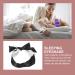 Satin Sleep Mask White - Smooth Blindfold for Better Sleep - 1 Count - Buy Online on GoSupps.com