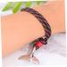 BESPORTBLE 2pcs Ocean Couple Wrist Band Matching Bracelets for Couples Ocean Anchor Bracelet Coastal Bracelets Hand Rope Bracelet Coastal Friend Bracelets Christmas Women's Rope Twine Lovers - Buy Online on GoSupps.com