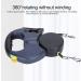 Dog Leash Double Headed with LED Flashlight Dual Pet Leash 360 Rotation Retractable for Medium Dogs Small Dogs - Buy Online on GoSupps.com