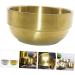 Angoily Stainless Steel Shaving Cream Bowl - 304 Marble Deep Container Tool for Men - Buy Online on GoSupps.com