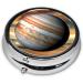 Jupiter Landscape Round Pill Box - 3 Compartment Travel Organizer for Easy Pill Storage - Buy Online on GoSupps.com
