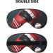 SSIMOO Baseball and Glove Print Eye Mask - Double-Sided Soft Light Blocking for Better Sleep Quality - Black | International Shipping Available - Buy Online on GoSupps.com