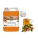 SULU ORGANICS 4 LBS/64 FL.OZ Pure Certified Organic Cold Pressed Unrefined Extra Virgin Moroccan Argan Oil  8 Ounce nut 1 Fl Oz (Pack of 1)