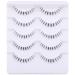 Natural Wispy Reusable Mink Bottom Lashes - DIY Clear Band Handmade Pack - Buy Online on GoSupps.com
