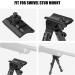 TWOD 3 in 1 Bipods | Adjustable 6.3-6.9 inch | With Adapter - Buy Now - Buy Online on GoSupps.com