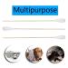 6 Inch Cotton Swabs - 100pcs Large Size for Pets Gun Cleaning & Makeup | Best Quality Swabs - Buy Online on GoSupps.com