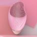 Face Brush Cleanser - Soft Silicone Face Cleansing Brush Rechargeable Waterproof Vibrating Simple Skin Care Tools for Deep Cleansing Exfoliation & Enhances Absorption Pink (English) - Buy Online on GoSupps.com