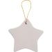 DIY Ceramic Bisque Star Ornaments - 12 Pack for Christmas Tree Decoration - Buy Online on GoSupps.com