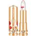  geugecy Crystal Jelly Lipstick Crystal Flower Lipsticks Non-Sticky Jelly Beauty Lipstick Temperature Changing Flower Color Lipstick - Buy Online on GoSupps.com