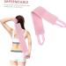 Ipetboom Flocking Back Strip Lotion Buttercream Creami Back Tan Applicator Back Self Tanner Back Tanning Band) Back Tanning Strap Tanning Band for Back Tanning Accessories Pink - Buy Online on GoSupps.com
