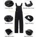 PHIBEE Men's Waterproof Insulated Snow Pants - Black Medium - Buy Online on GoSupps.com